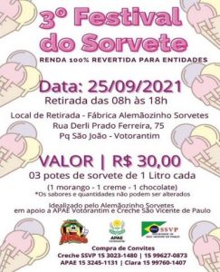 Neste feriado  Tem sorvete - Sorvetinho frutalia